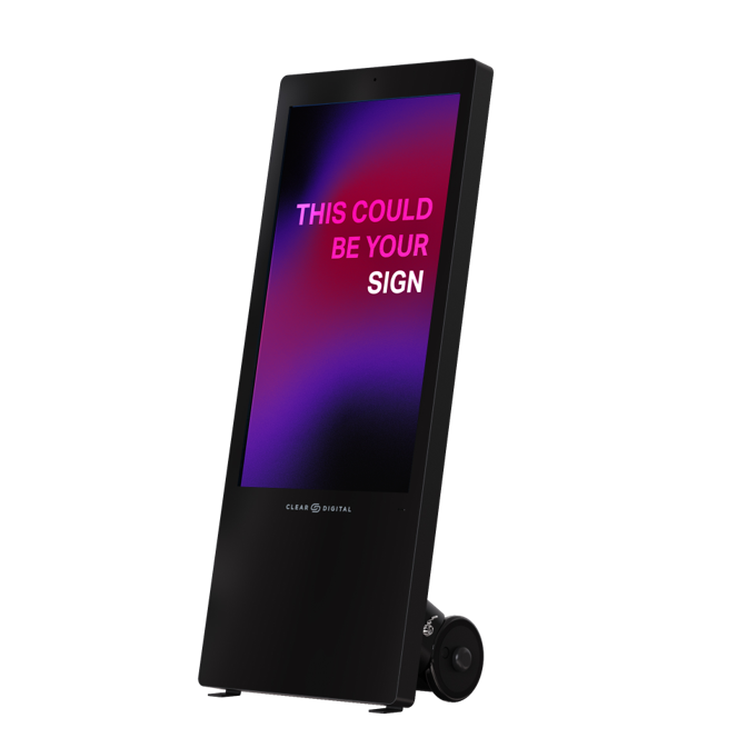 portable electronic signs